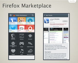 Firefox Marketplace
 