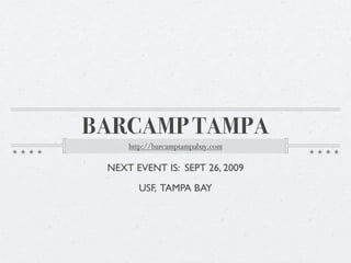 How To Keep The Barcamp Buzz Going All Year Long