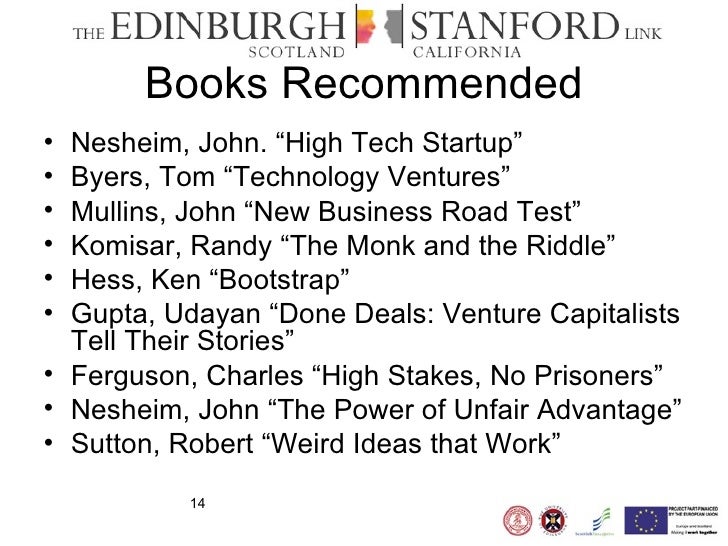 Barcamp Scotland Edinburgh Stanford Link Entrepreneurship