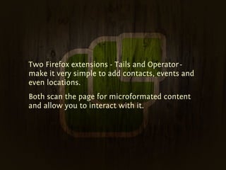 BarCamp Sd Microformats