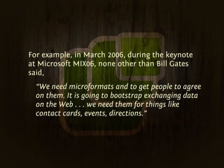 BarCamp Sd Microformats