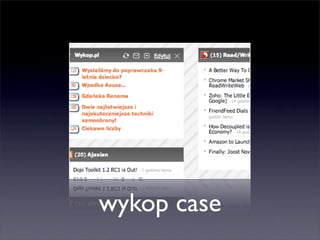 Barcamp - Widgety Then&Now