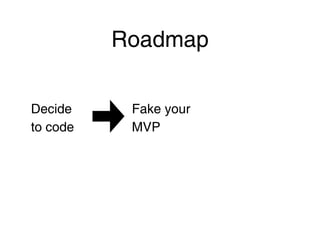 Design is hard
You want to be a great artist...

“Good artists copy, great artists steal” -
Pablo Picasso Thatʼs what he said
 