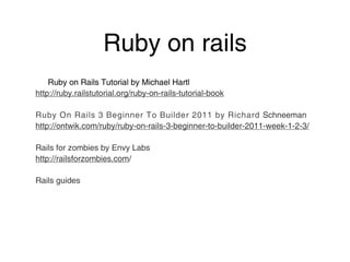 Bonus
Things I wanted to tell you but didn’t know where it fit into the presentation



•   Join google groups

• Start a blog

  - Remember your SEO
 