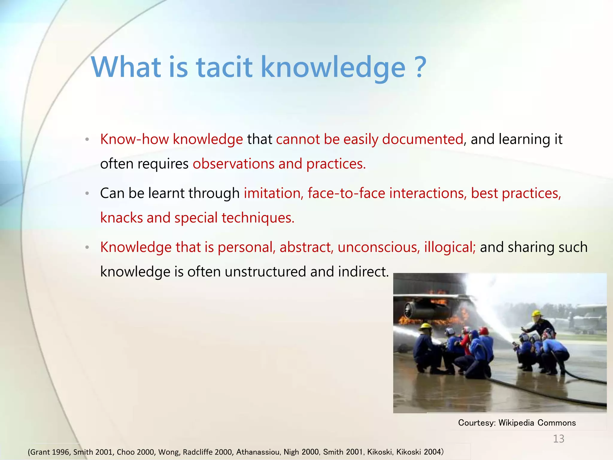 Tacit knowledge sharing in virtual teams: is it even possible? | PPTX