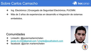 Sobre Carlos Camacho
❖ Ing. Electrónico | Encargado de Seguridad Electrónica, PUCMM.
❖ Más de 3 años de experiencias en de...