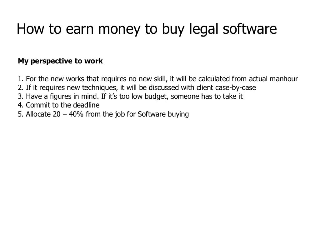 Copyrighted Software And A Life Of Freelancer Eng