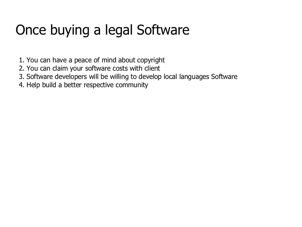 Copyrighted Software And A Life Of Freelancer Eng