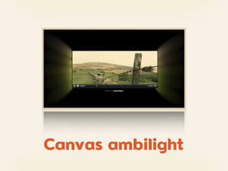 Canvas ambilight
 