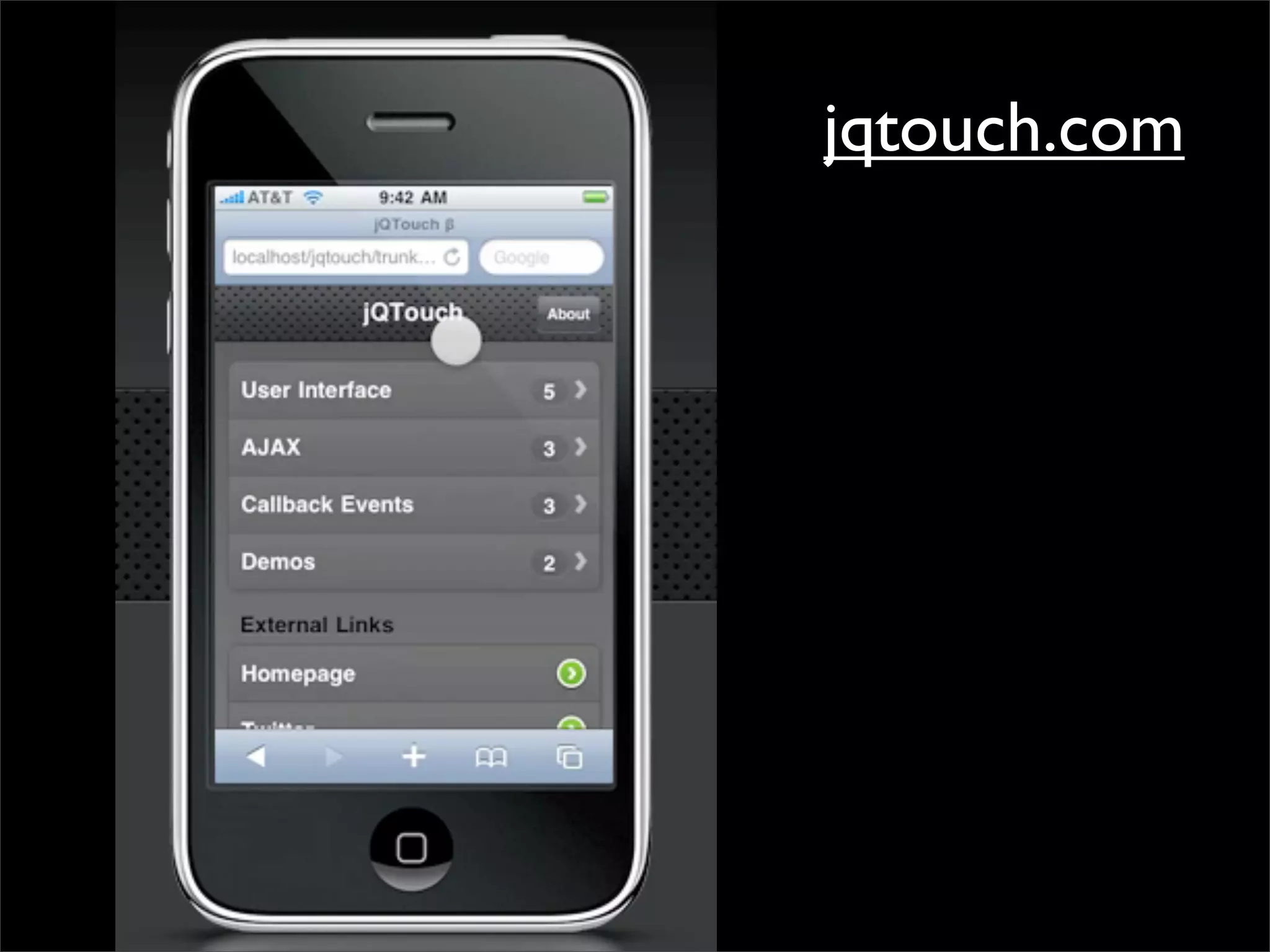 jqtouch.com
 