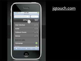 jqtouch.com
 