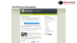 WordPress-Newsletter 
 