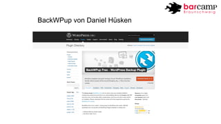 BackWPup von Daniel Hüsken 
 