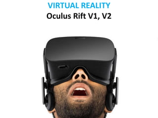 VIRTUAL REALITY
Oculus Rift V1, V2
 