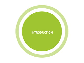 INTRODUCTION 
 