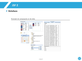 40 
JSF 2 
Richefaces 
 