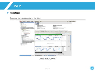 41 
JSF 2 
Richefaces 
 