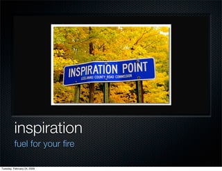 Passion + Inspiration = Innovation 2.0