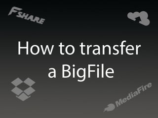 How to transfer a big file | PDF