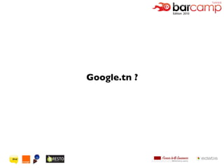 Google.tn ? 