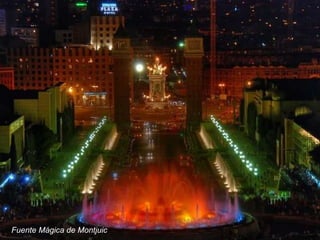Fuente Mágica de Montjuic 