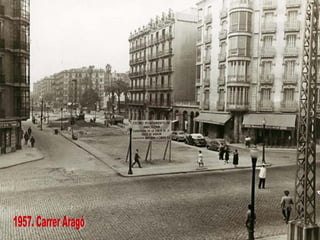 1957. Carrer Aragó 
