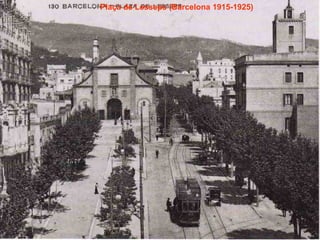 Plaça de Lesseps (Barcelona 1915-1925) 