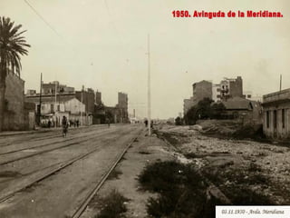 1950. Avinguda de la Meridiana. 