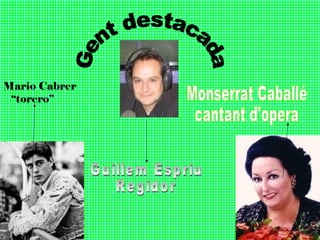 Mario Cabrer
“torero”
 