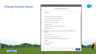 Change Account Owner
Learn More
 