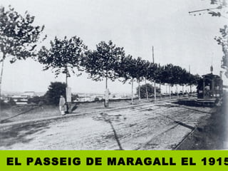 EL PASSEIG DE MARAGALL EL 1915
 