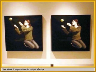 Xevi Vilaro 2 segons abans del traspás «Escup»

 