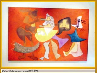 Javier Vilato La rouge orangé 1971 1972

 