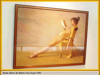 Xavier Serra de Rivera Dona llegint 1983

 