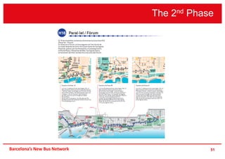 The 2nd Phase
51Barcelona’s New Bus Network
 