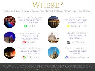 Barcelona Photography - The Guide!