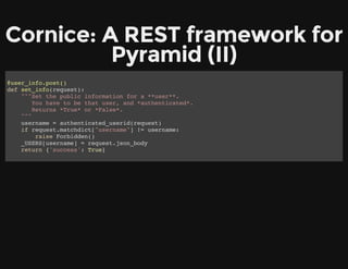 Introduction to Pyramid | PPT