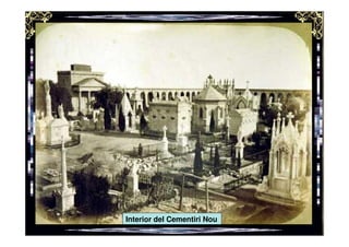 Interior del Cementiri Nou
 