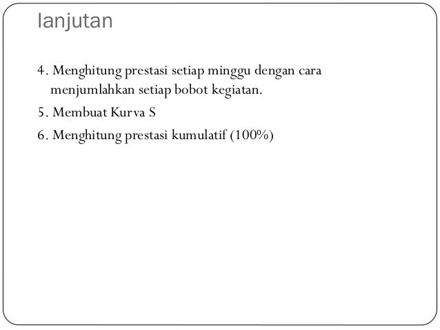 Barchart dan Penjadwalan proyek