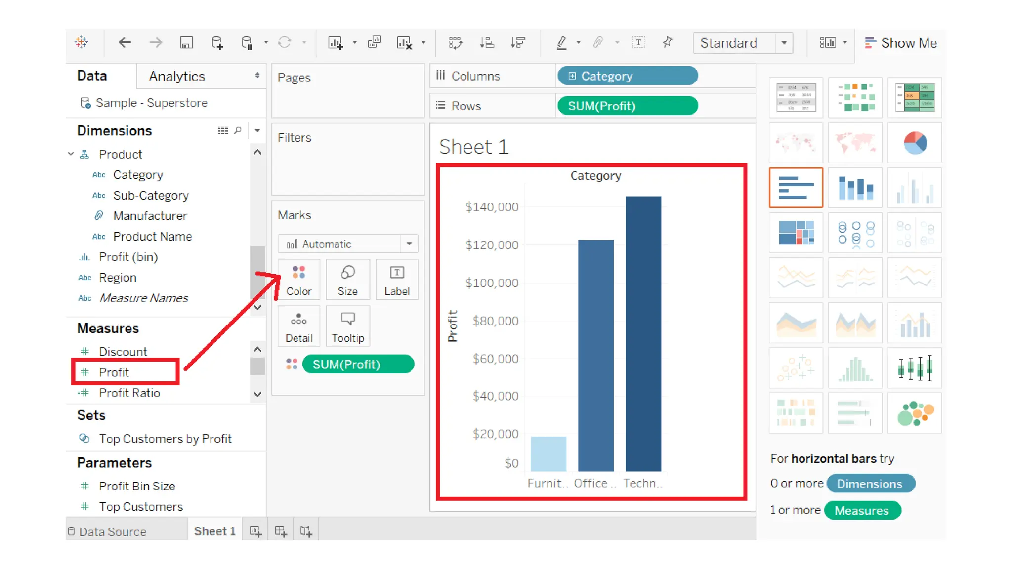 Bar charts in Tableau Visualization.pptx