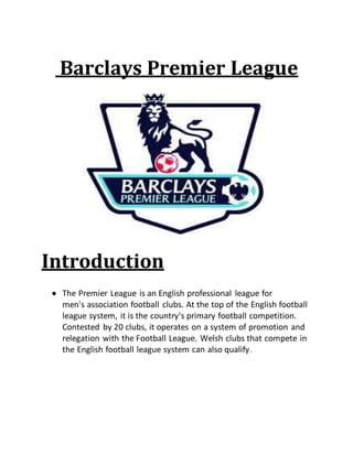 Barclays English Premier League 2010 2011 Season Review 