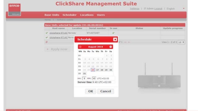 Barco ClickShare Management Suite Webinar