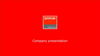 Company presentation

 