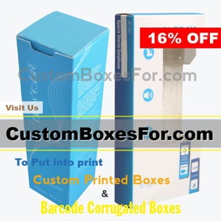 Barcode corrugated boxes