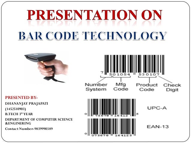 presentation on barcode technology