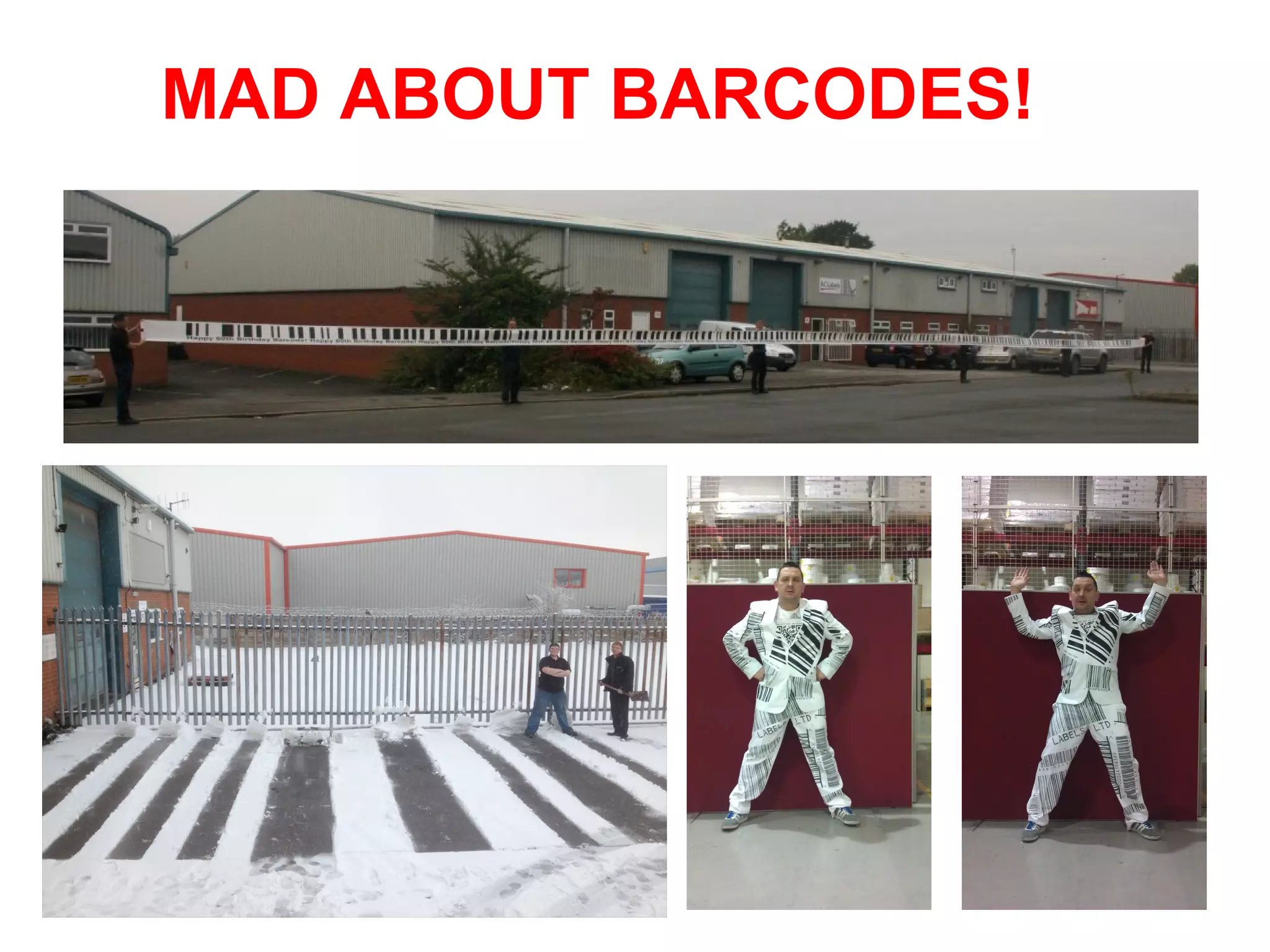 MAD ABOUT BARCODES!
 