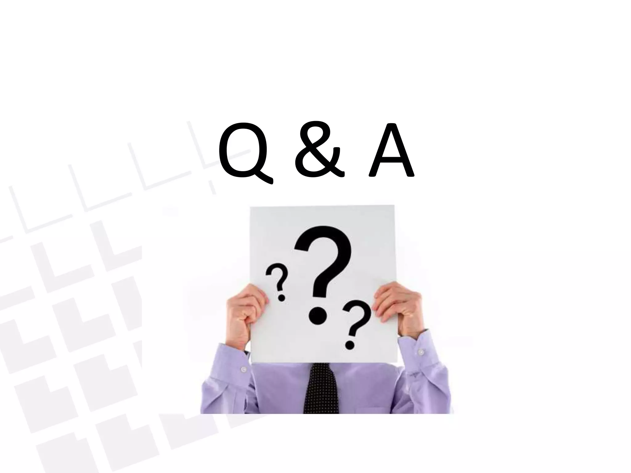 Q&A
 