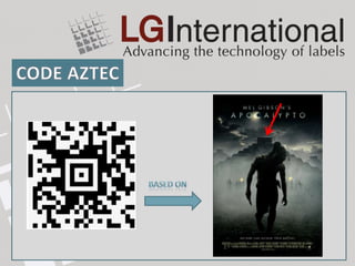 Encode up to 3750 characters .
Built on a square grid with a bullseye pattern at its center.
Data is encoded in a series of "layers" that circle around
the bullseye pattern.
Each additional layer completely surrounds the previous layer
thus causing the symbol to grow in size as more data is encoded.
Orientation independent scanning.
Commonly used as a electronic boarding pass which is send to the
handphone, or printed out as hardcopy ticket.
 