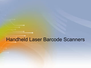 Handheld Laser Barcode Scanners 
