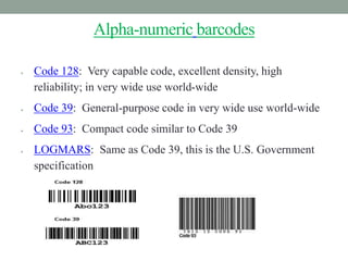 Bar code technology | PPTX